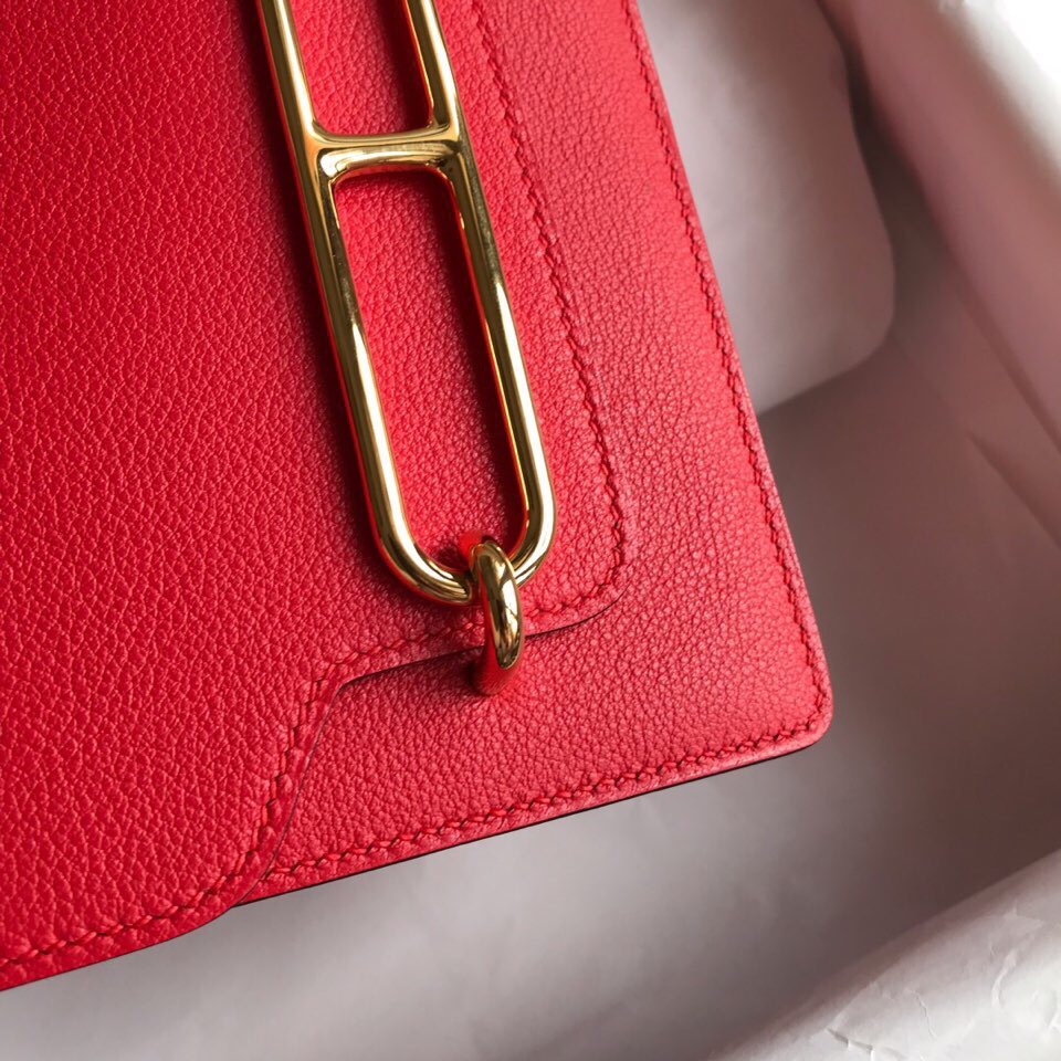 에르메스 룰리스18 레드 금장 에버컬러